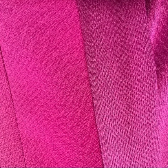 Xscape One Shoulder Evening Gown Pink Size 2 - Picture 11 of 16